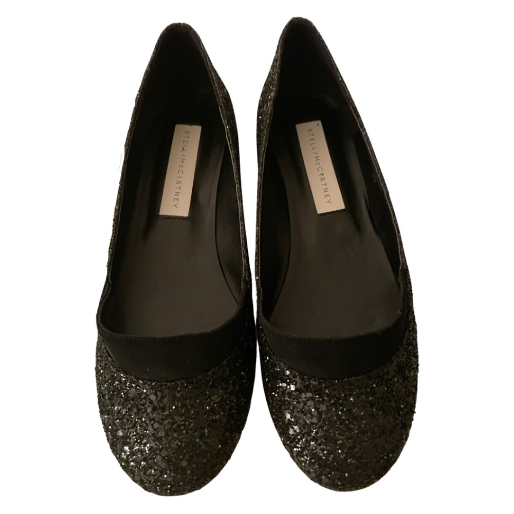 Stella McCartney black glitters shoes